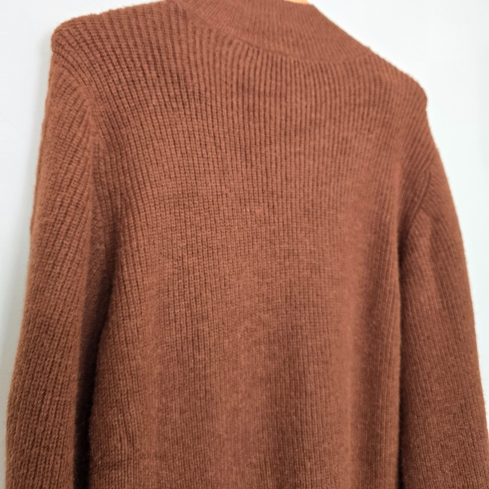 NWT A Loves A Womens Cozy Cabin Cable Knit Sweater Dress Sz XL Fall Quiet Luxury - Picture 13 of 14